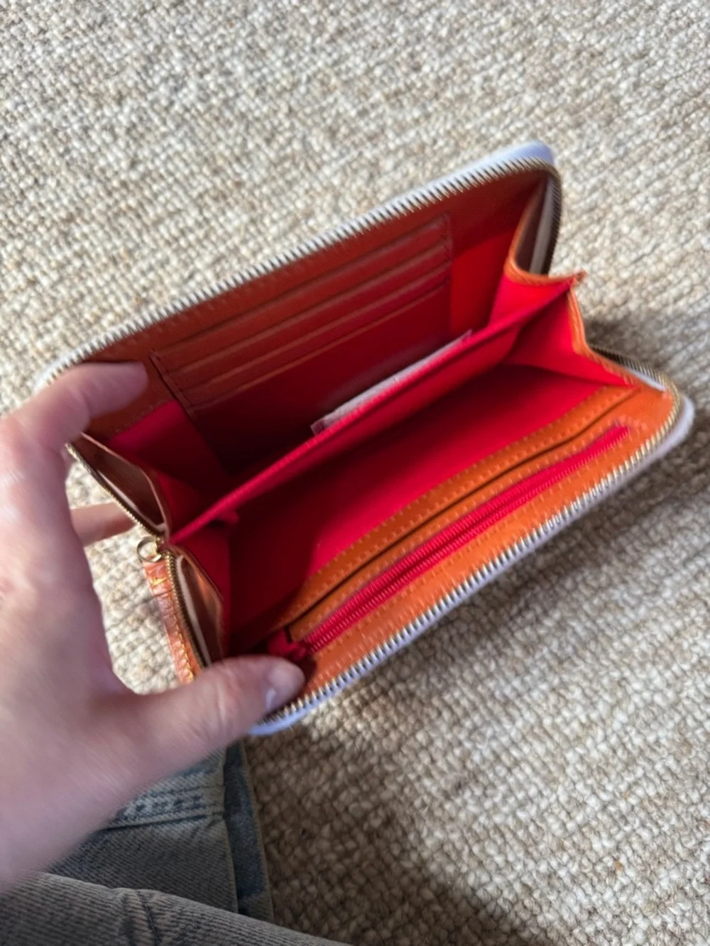 Dooney and Bourke small monogram wallets, pouch, and eye glass holder - Picture 3 of 16